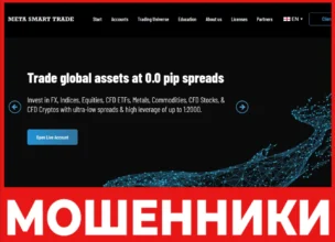 META SMART TRADE лицевая сторона скрин