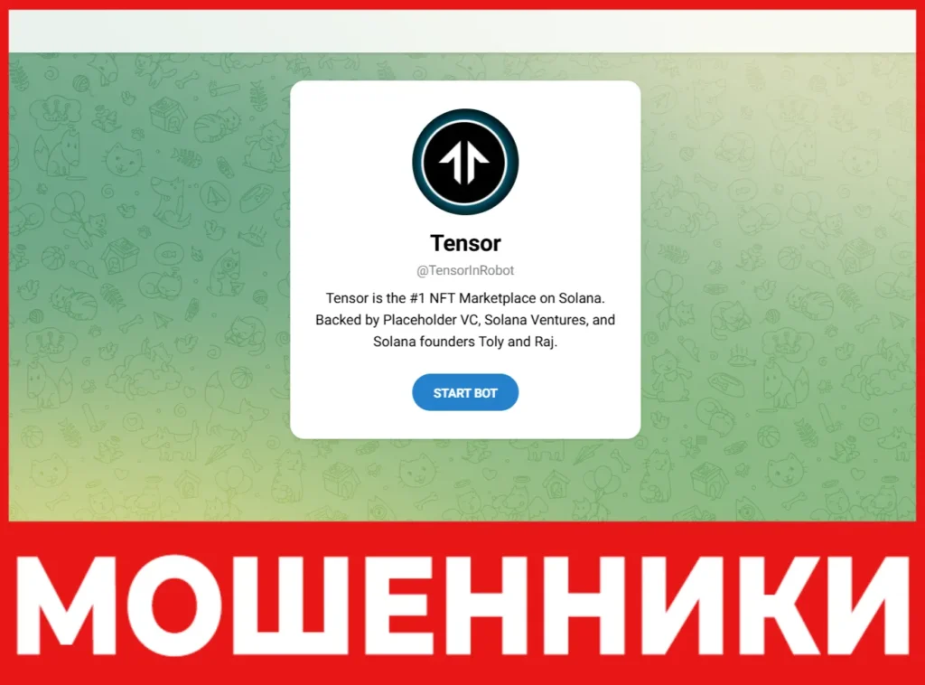 TensorInRobot лицевая сторона скрин