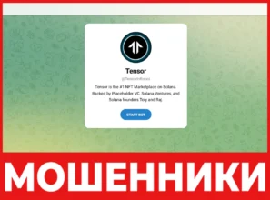 TensorInRobot лицевая сторона скрин