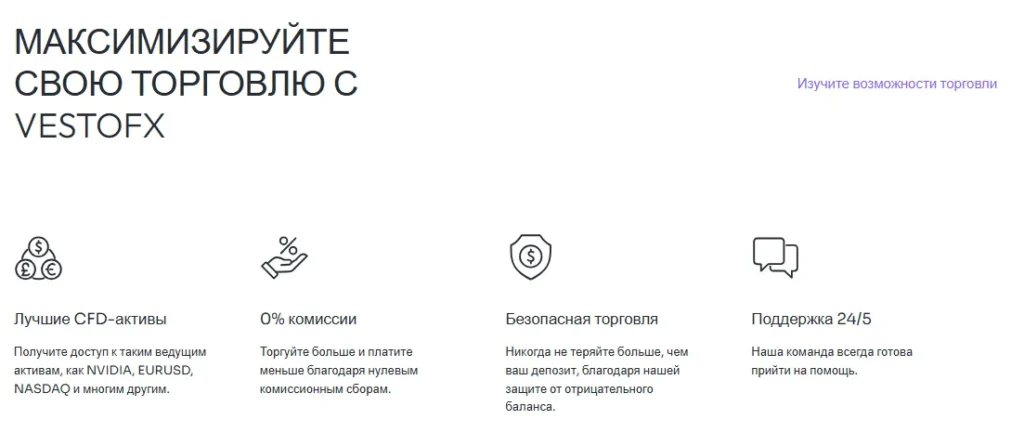 VestoFX 2 скрин