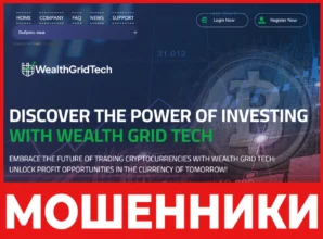 Wealth Grid Tech лицевая сторона скрин
