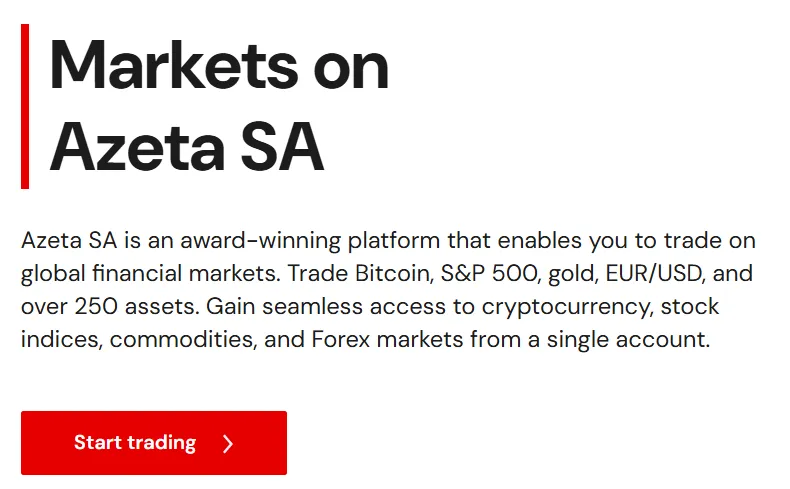 Azeta SA 1 скрин