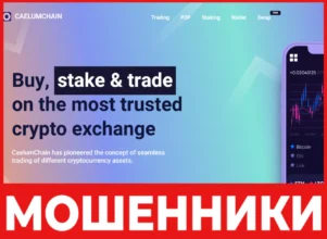 Caelumchain лицевая сторона скрин
