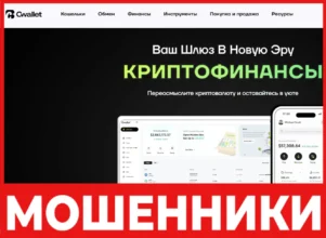 Cwallet лицевая сторона скрин