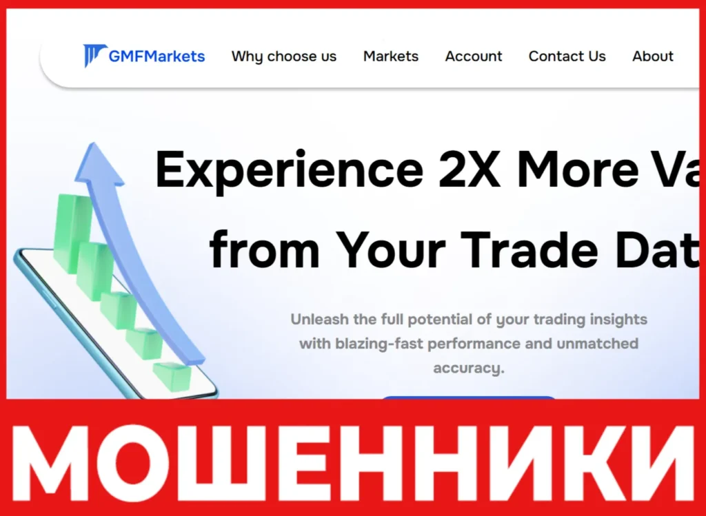 GMFMarkets лицевая сторона скрин