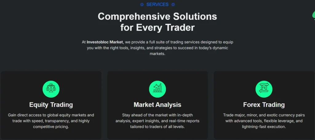 Investobloc Markets 2 скрин