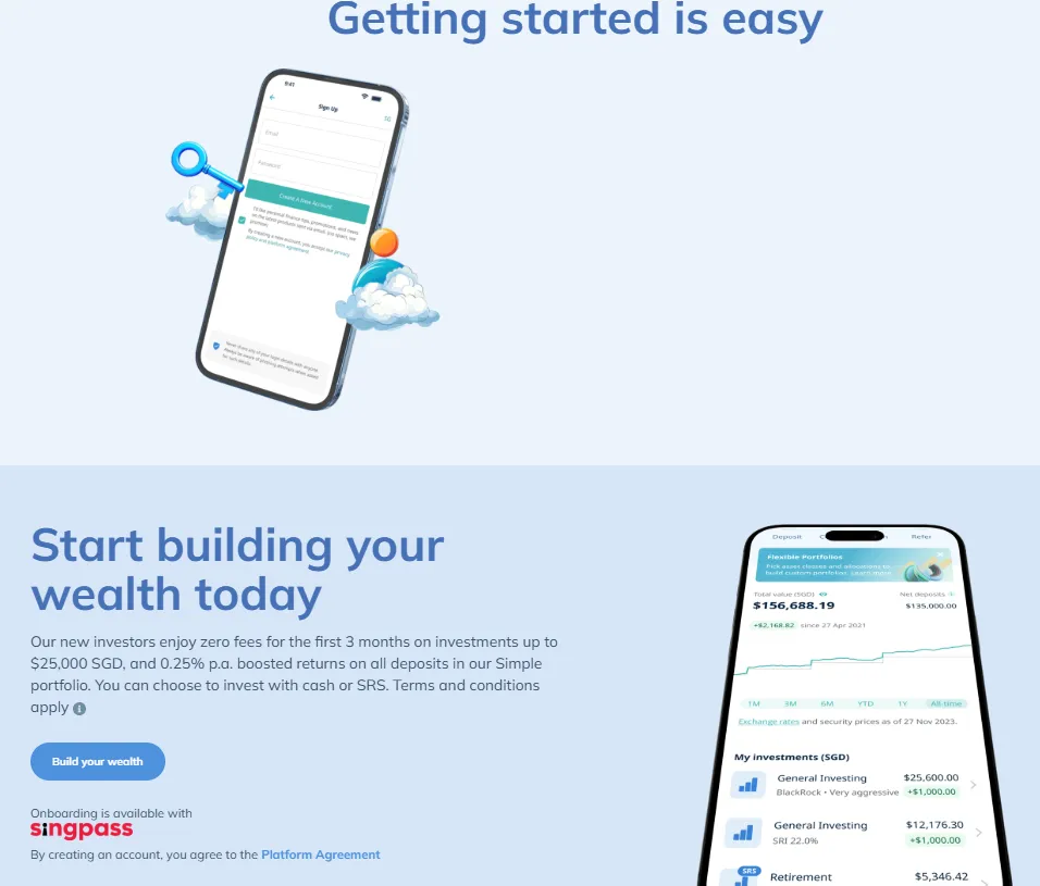 StashAway 2 скрин