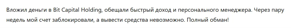 Bit Capital Holding 3 скрин