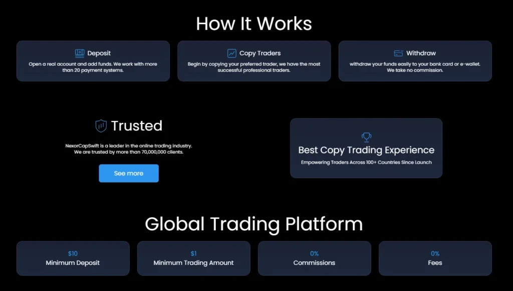 NexorCapSwift 2 скрин