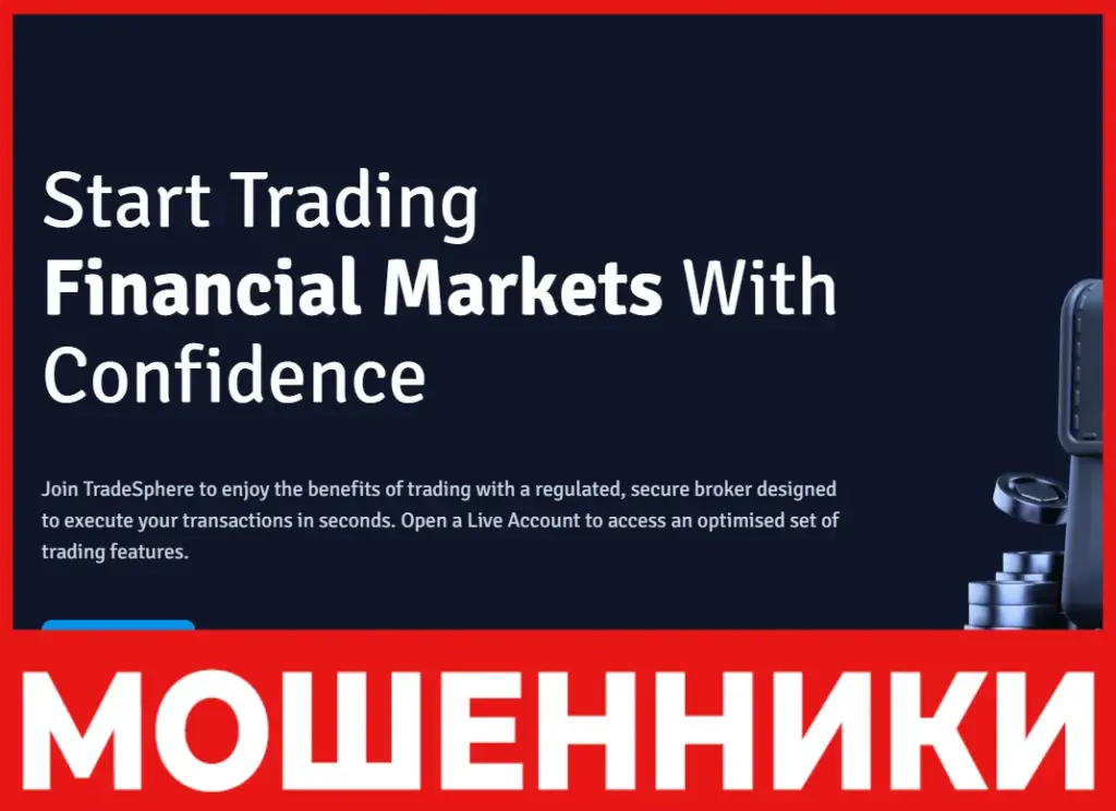 TradeSphere лицевая сторона скрин