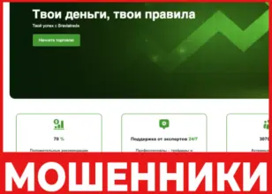 BraviaTrade лицевая сторона скрин