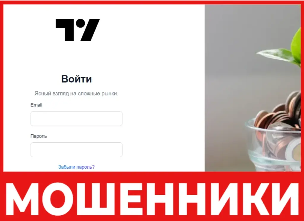 Ru Trviewinvest Com лицевая сторона скрин