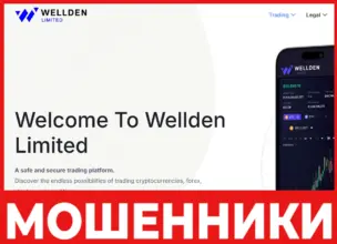Wellden Limited лицевая сторона скрин