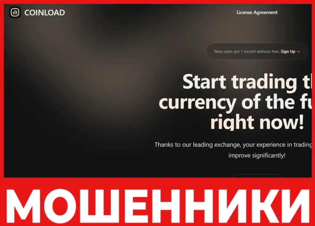 Coinload World лицевая сторона скрин
