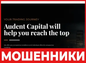 AudentCapital лицевая сторона скрин