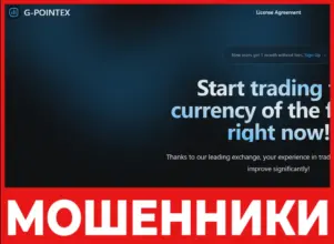 G-POINTEX лицевая сторона скрин