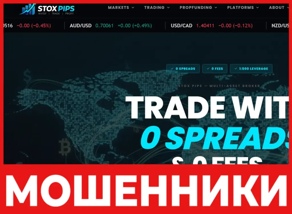 Stox Pips лицевая сторона скрин