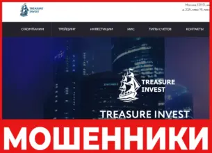 Treasury Invest лицевая сторона скрин