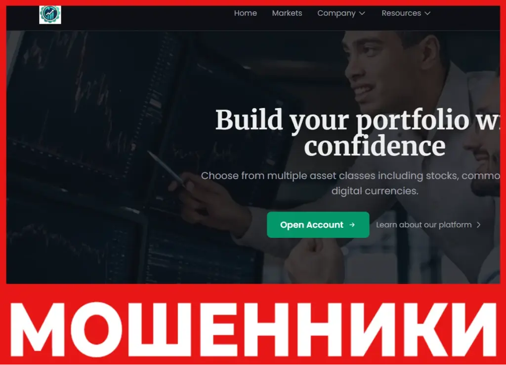 CoinanceTrad лицевая сторона скрин