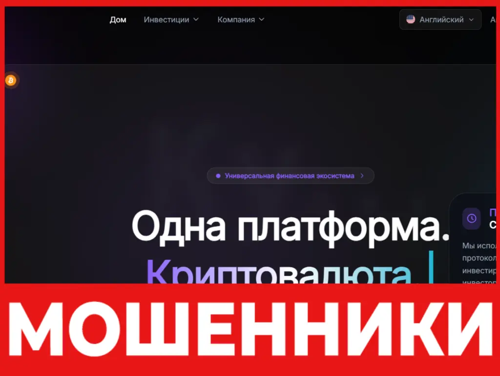 The Curve Investments Limited лицевая сторона скрин