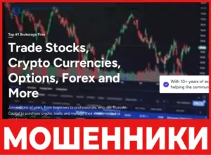 Trusvale Capital лицевая сторона скрин