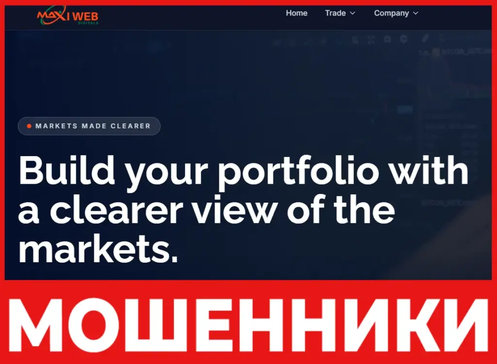 MaxiwebDigitals лицевая сторона скрин