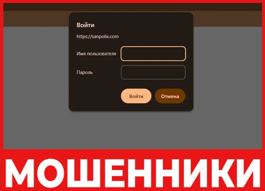 Sanpolix лицевая сторона скрин