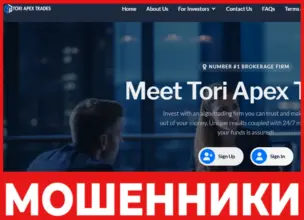 Tori Apex Trades лицевая сторона скрин