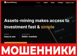 AssetsMining лицевая сторона скрин