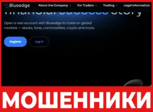 Blueedge лицевая сторона скрин