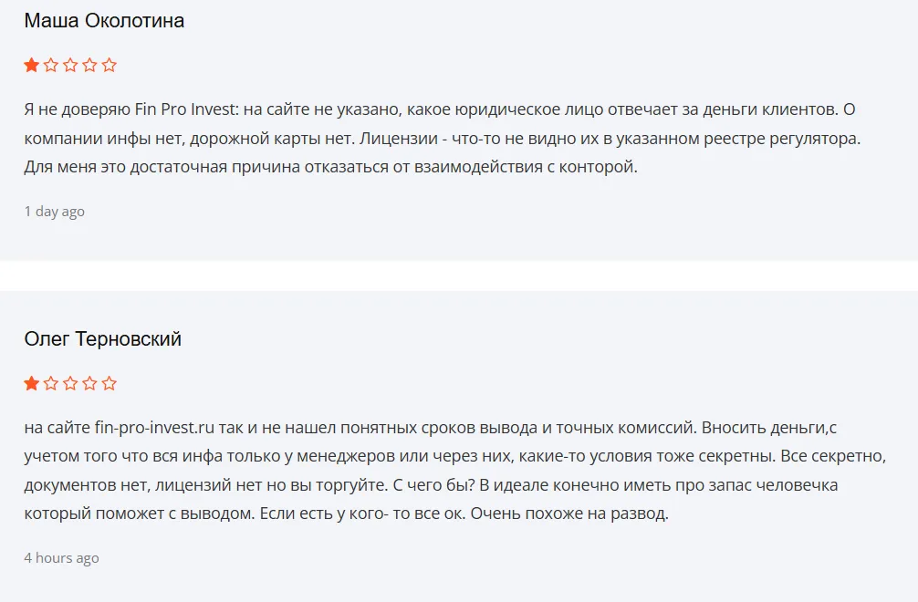 Fin Pro Invest_1 скрин