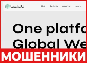 Gewu Asset Management лицевая сторона скрин